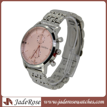 Charm Pink Dial Hot Sell Band Fashion Geneva Watch